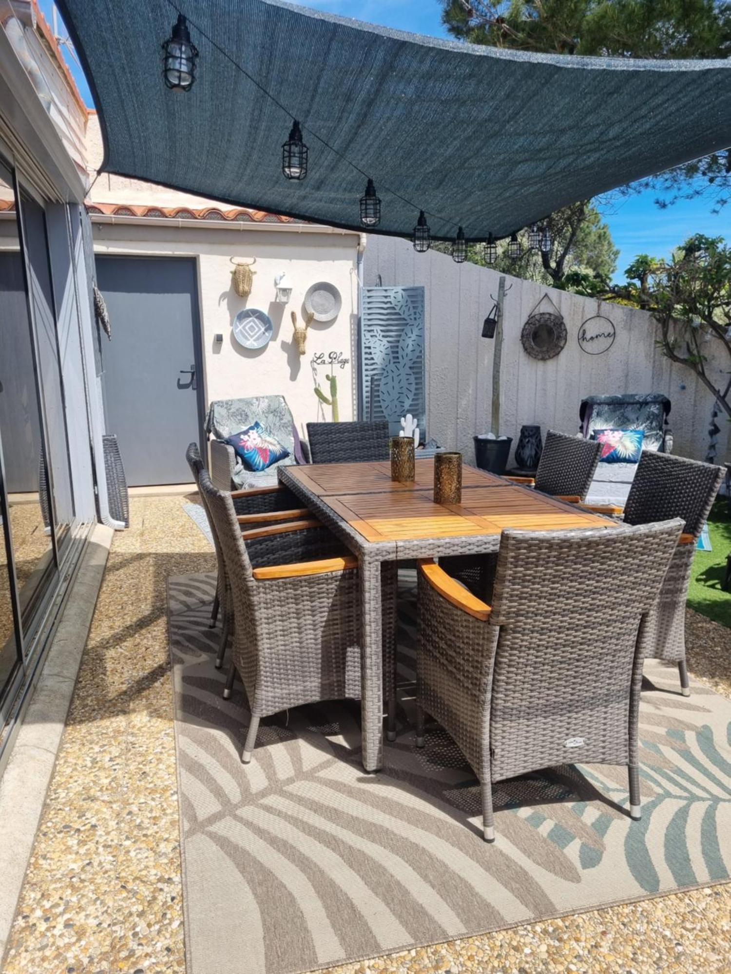 Torreilles Plage: Villa Atypique Bord De Mer Mediterranee Exterior foto